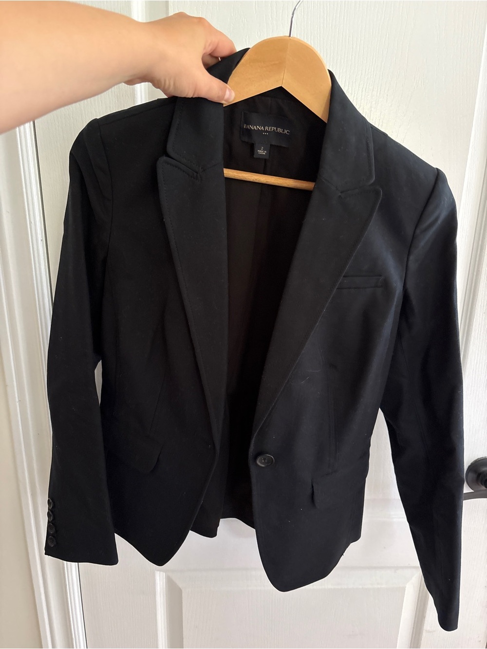 Banana Republic Black Women's Tailored Blazer